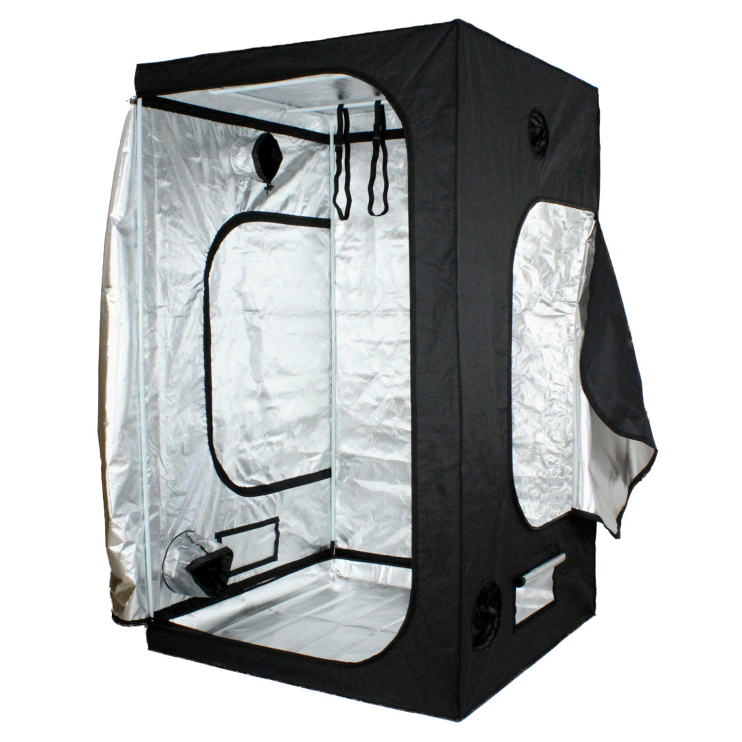 Growbox für 3 Pflanzen Growzelt Pflanzenzelt Growschrank 120x120 cm