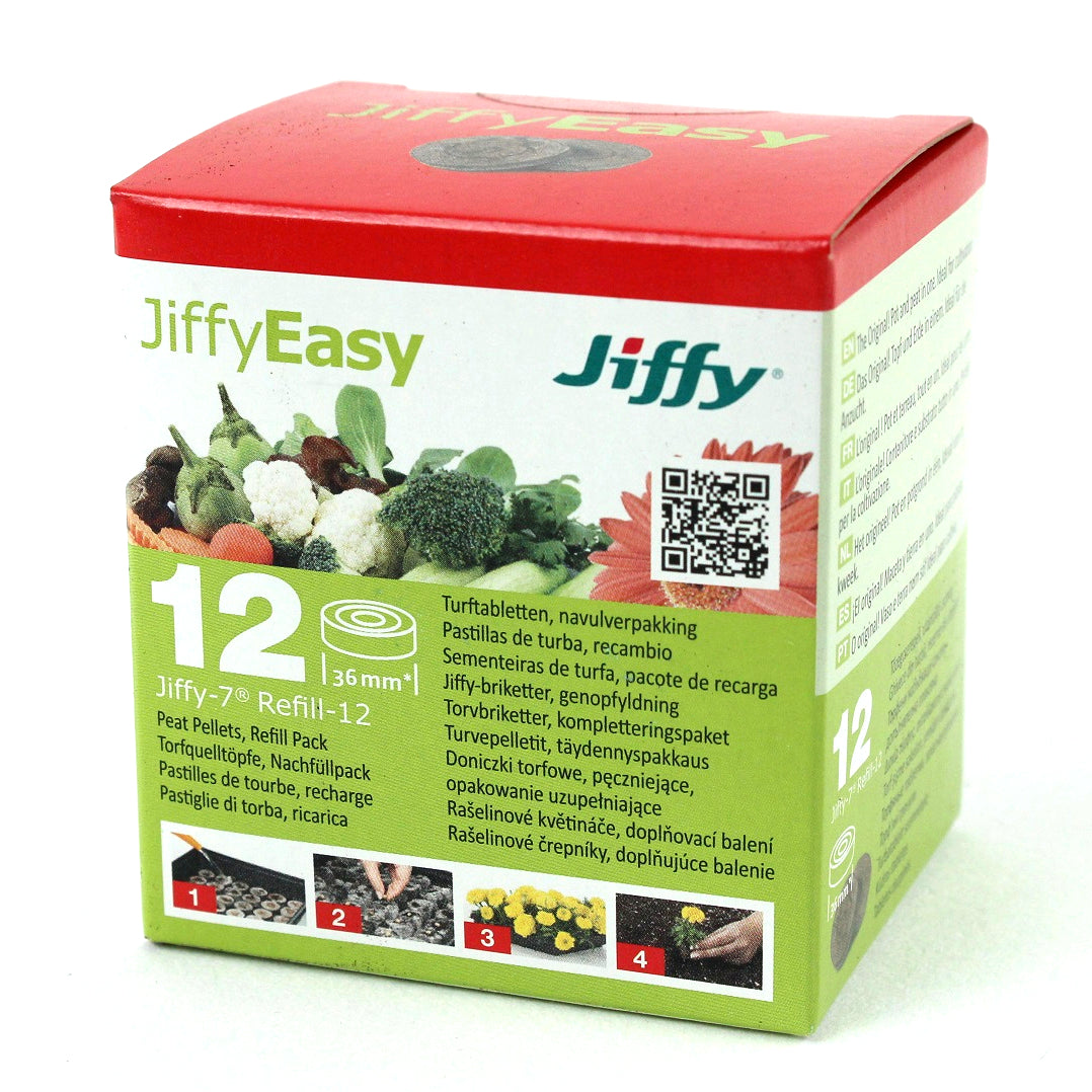 Jiffy Torfquelltöpfe Anzucht
