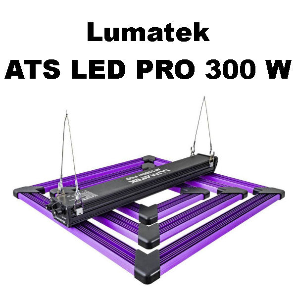 Growbox Komplettset 80x80 cm Lumatek ATS Pro LED 300 Watt